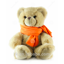 Персонализированные плюшевые игрушки пользовательские чучела животных плюшевый медведь шарф
